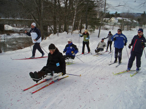 These folks are supposedly “disabled.” Some are blind, some face physical challenges that anyone would find daunting. Yet,  with the support of the Ski For Light (www.sfl), they clearly show that Life Isn’t a Spectator Sport.