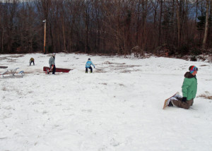 The jib crew even had a rail to grind. (Brett Lund photo)