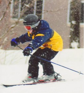 Thanks to the New England ski industry and the Make-A-Wish Foundation of New Hampshire, Brendan got his wish . . . (Make-A-Wish Foundation of New Hampshire photo)