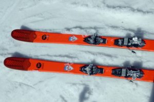 We don't often fall for a pretty face, but we did love the wicked cool tips on the Rossignol SEEK 7. Oh, and they're even functional! (EasternSlopes.com)